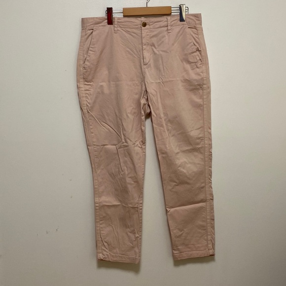 Womens Girl Friend Chino Pants Size 12 Pink - Picture 1 of 16
